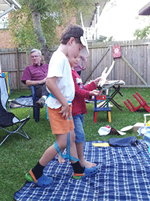 d's bday party